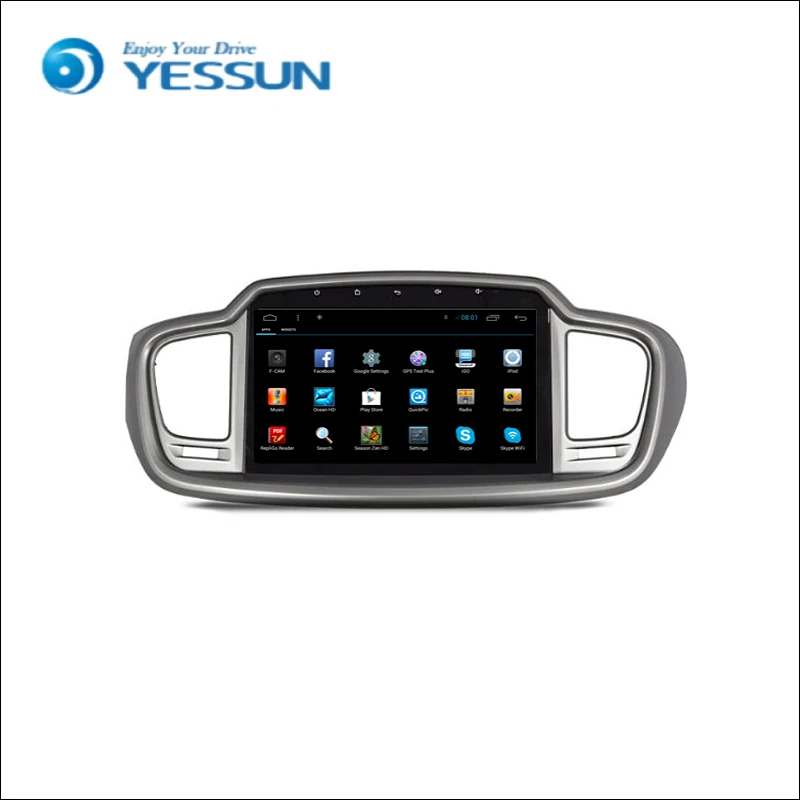 Flash Deal YESSUN For Kia Sorento 2015~2016 Android Car Navigation GPS HD Touch Screen Stereo Player Multimedia Audio Video Radio Navi 1