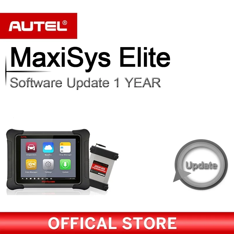 

Software for Autel MaxiSys Elite Full OBDII Function diagnostic scanner 1 Year Update Service