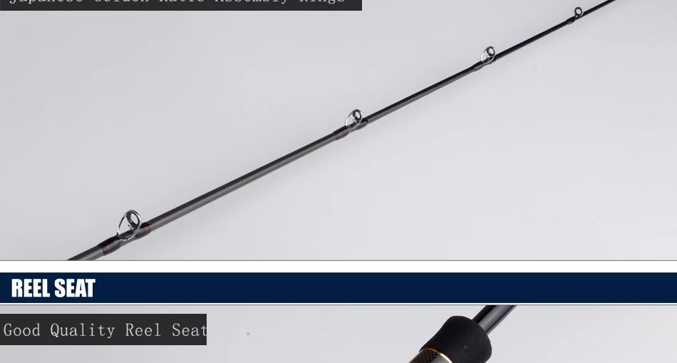 KUYING Sniper 1,8 м 1,92 м светильник для медленной ловли удочки для литья спиннинга из углеродного волокна удочки для морской рыбалки тростниковая Удочка 1,5 секций