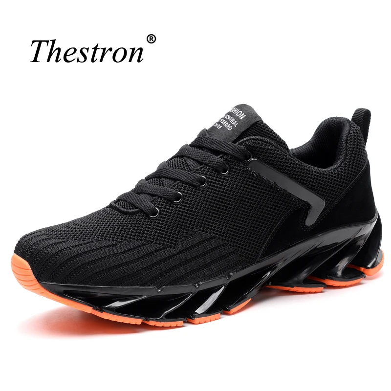 

2018 Man Running Shoes Black Gray Mens Summer Sneakers Breathable Trail Sneakers Comfortable Sport Shoes Male Athletic Trainers