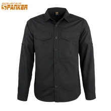 Превосходный Элитный бизань уличная Мужская армейская карго Военная рубашка быстросохнущая Спортивная рубашка с длинным рукавом тактическая мужская Тонкая куртка