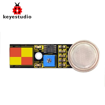 

NEW!Keyestudio EASY plug Analog Gas Sensor MQ-2 for Arduino starter STEAM