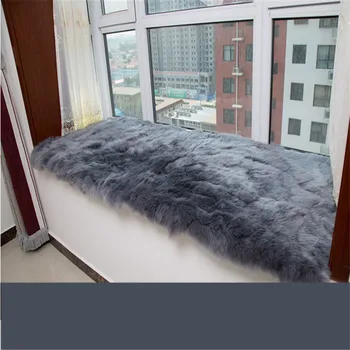 

Fuzzy Fluffy Artificial Wool Sheepskin Grey Rug for living room Carpet Bedroom Size 120x160 carpet bedroom Carpet Modern