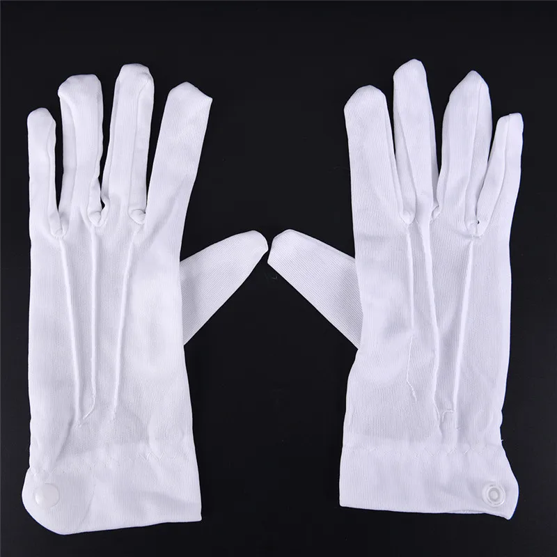 

Cotton White Inspection Work Gloves for Coin, Jewelry, Silver Inspection23*8cm 1Pair