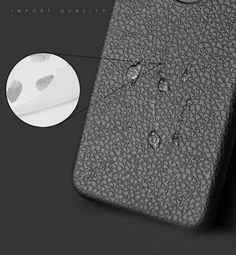 Business Ultra Thin Leather Skin Soft TPU Phone Back Case For iPhone XS MAX XR X 8 7 6S Plus Luxury Slim Shockproof Cover Fundas (4)