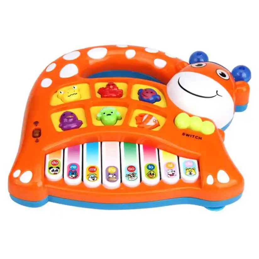 Educational toys baby дети развития музыкальных учебных скотный двор фортепиано музыка игрушка форма детей фортепиано бесплатной shippingap26