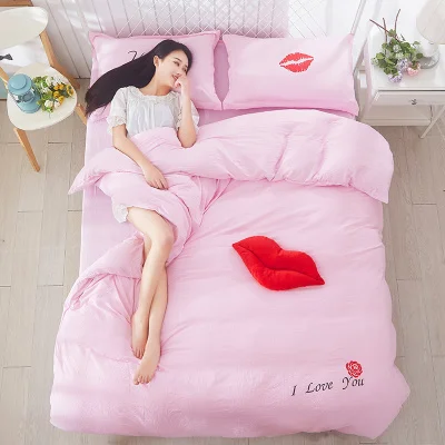 

2017 new style fashion style queen/full/twin size bed linen set bedding set sale bedclothes duvet cover bed sheet pillowcases