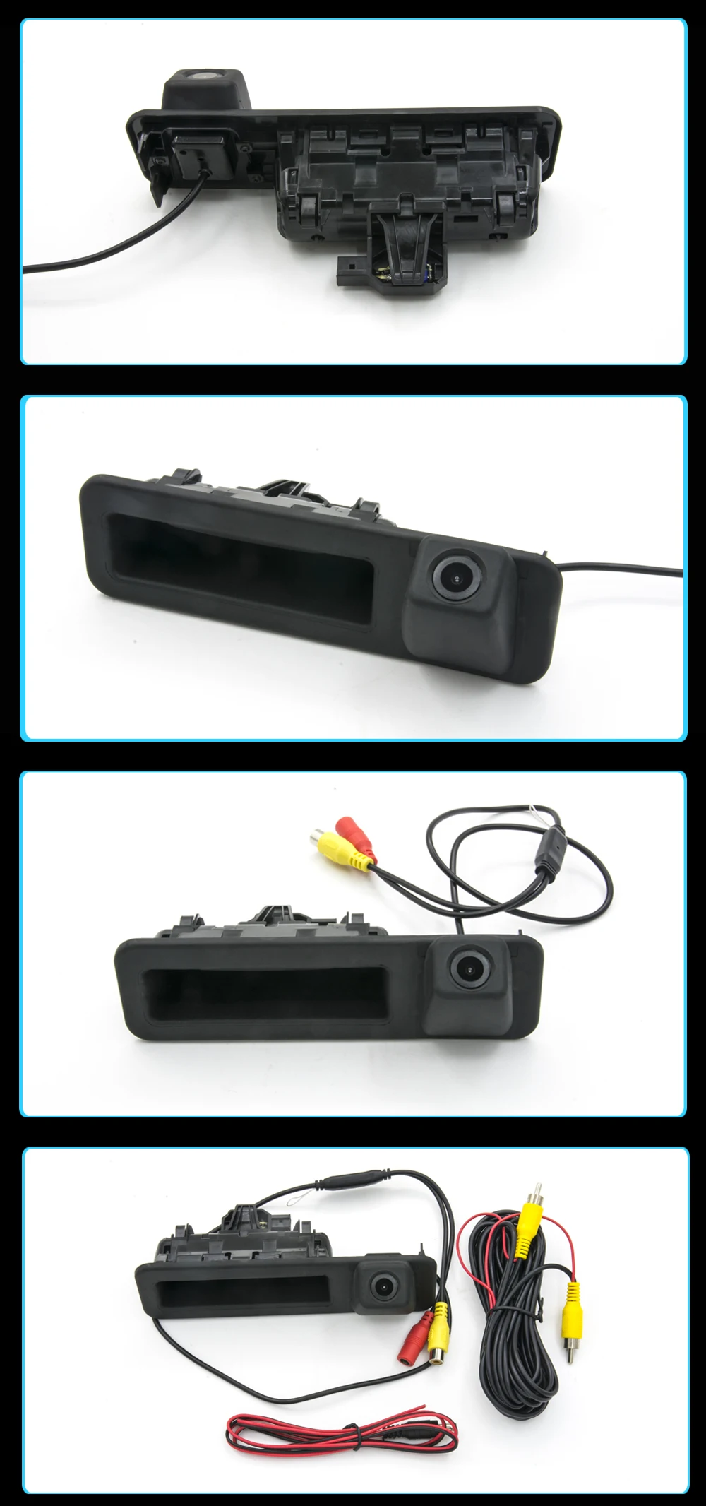 Owtosin автомобильная ручка багажника камера заднего вида с электрической кнопкой блокировки для BMW 5-Series F10 2011-2018X3 F25 2012-2018X5 F15 автомобиль