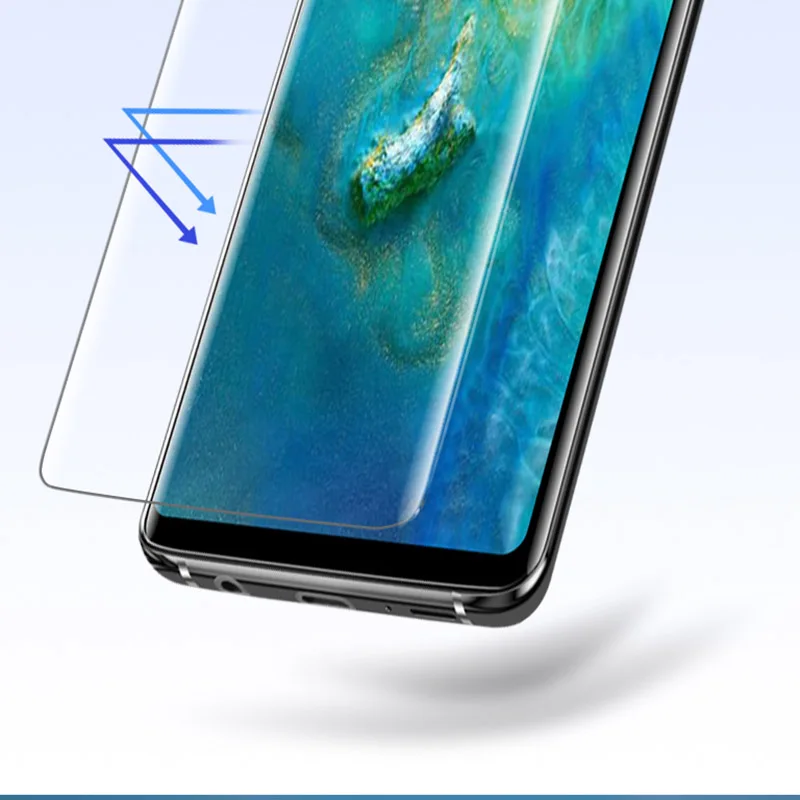 Жидкий Полный Клей протектор экрана для huawei mate 20 Pro mate 20 Lite закаленное стекло УФ лампа для клея для P20 Pro Nano клей пленка