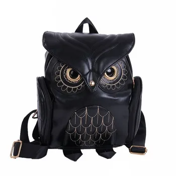 

New Arrival Cute Owl Fashion Backpacks Cartoon Women Backpack Softback School Bags Teenage Backpacks for Girls 2019