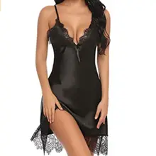 Летнее сексуальное новое нижнее белье, кружевное женское белье, комплект нижнего белья для женщин, женское платье для сна, модные платья без рукавов