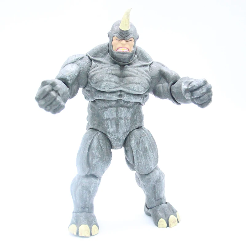 

Marvel Reverse Character Rhino Joints Moveable PVC Figure Model Toys in Movie Spdierman 22cm