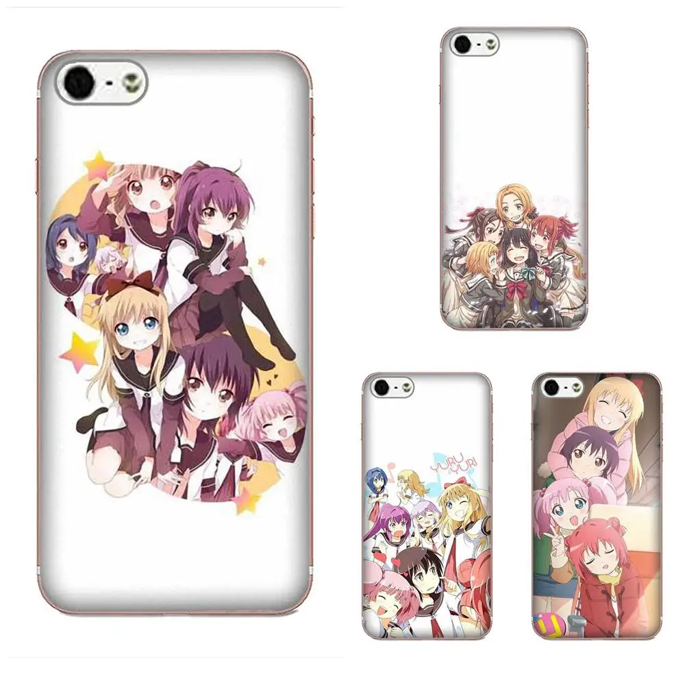 Аниме Yuru Yuri для Huawei P8 P9 P10 P20 P30 Mate 7 8 9 10 20 Lite Plus Pro 2017 Мягкий Силиконовый ТПУ
