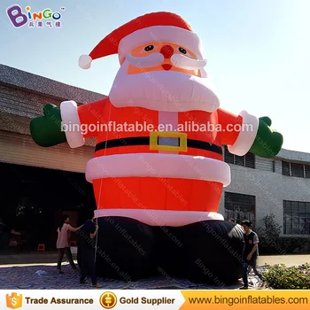 

FREE POSTAGE 6m inflatable Christmas Santa model balloon customized big Christmas decoration item for advertising display toy
