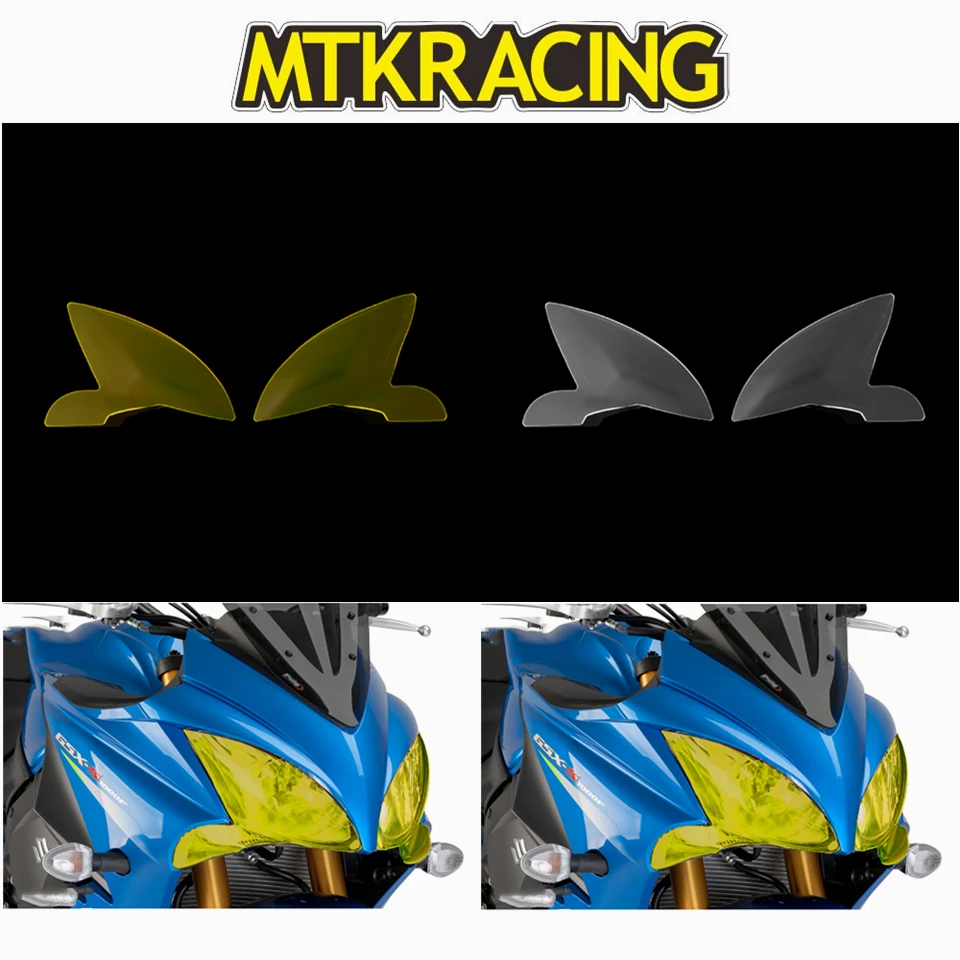 

MTKRACING FOR Suzuki GSX-S1000F GSX-S 1000F GSX-S 1000 F 2015-2018 motorcycle Headlight Protector Cover Shield Screen Lens