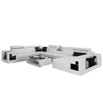 

modern leather sofa with genuine leather