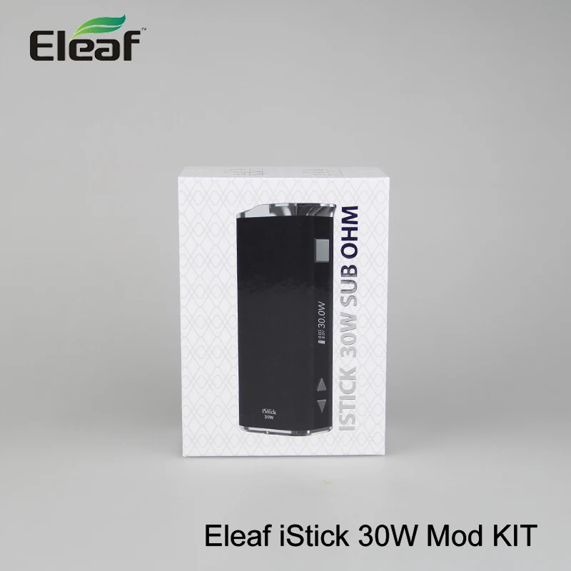 5 шт. eleaf istick 30 Вт мод батареи 2200 мАч OLED Экран подходит для Мело распылитель eleaf E сигареты istick 30 Вт mod