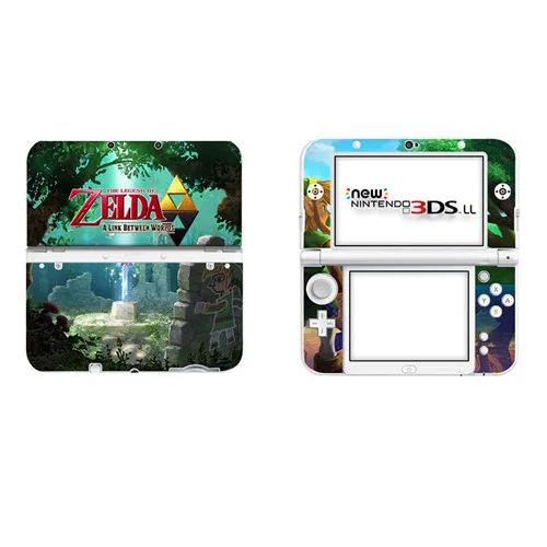Легенда о Зельде, Виниловая наклейка на обложку, наклейка на кожу для NEW 3DS XL, наклейка на обложку s для NEW 3DS LL, Виниловая наклейка на кожу, протектор - Цвет: DSLL0023