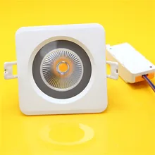 Затемнения белый корпус Площадь 15 Вт вел Крытый свет 1500lm AC85-265V Светодиодный светильник 16 шт./лот заводская цена