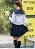 New Arrival Japanese JK Sets School Uniform Girls Sakura Embroideried Autumn High School Women Novelty Sailor Suits Uniforms XXL ► Photo 3/6