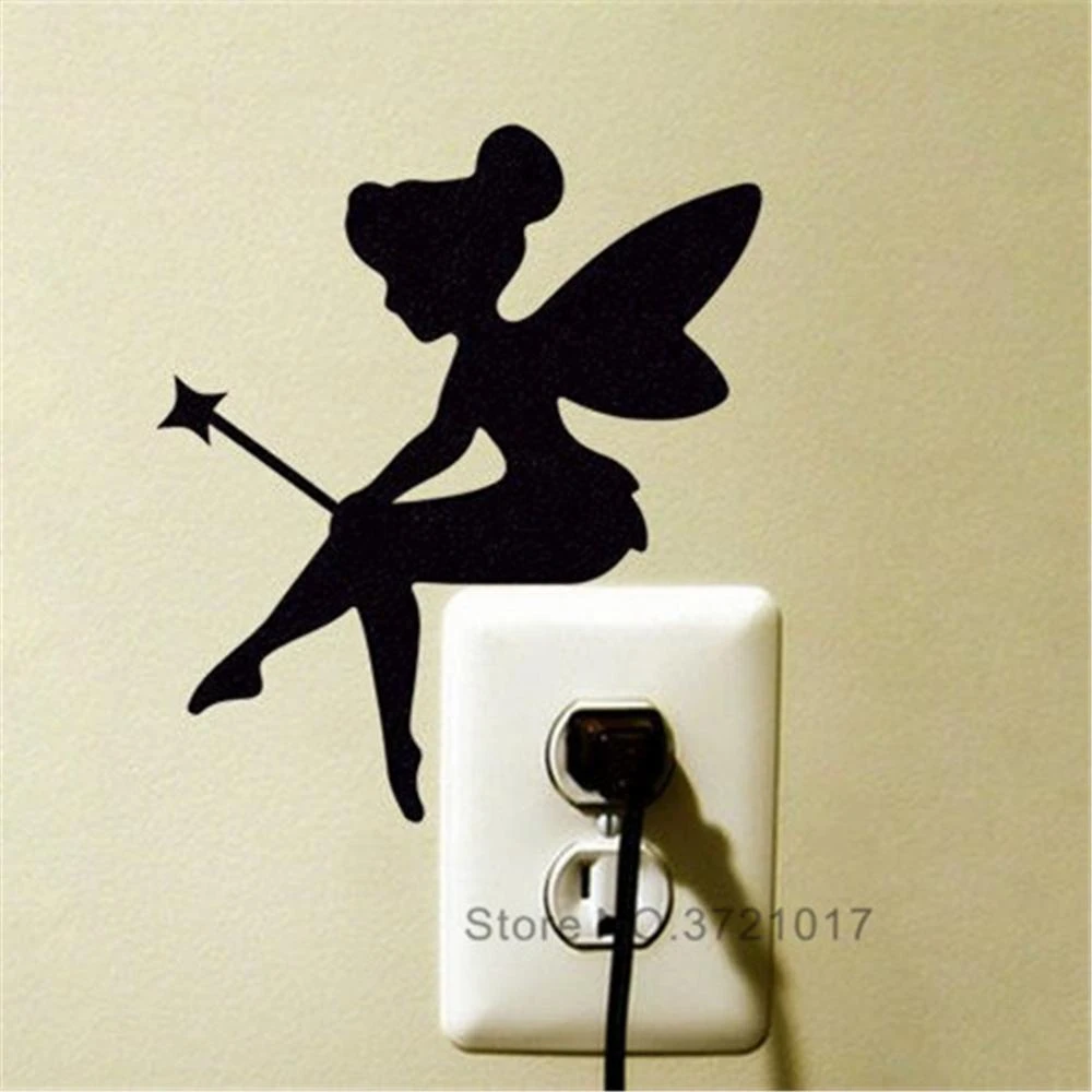 Fairy light switch stickers Wall Art Decal Stickers Quality New Fairy light switch stickers Wall Art Decal Stickers Quality New