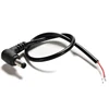 Liquidación Conector de enchufe de alimentación de punta de CC, Cable macho de ángulo recto de 5,5x2,1mm, 2 uds. Wl3bELVy
