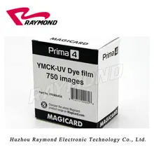 Magicard Prima434 YMCK-UV Цвет лента для id карт принтер, Prima4 УФ лентой