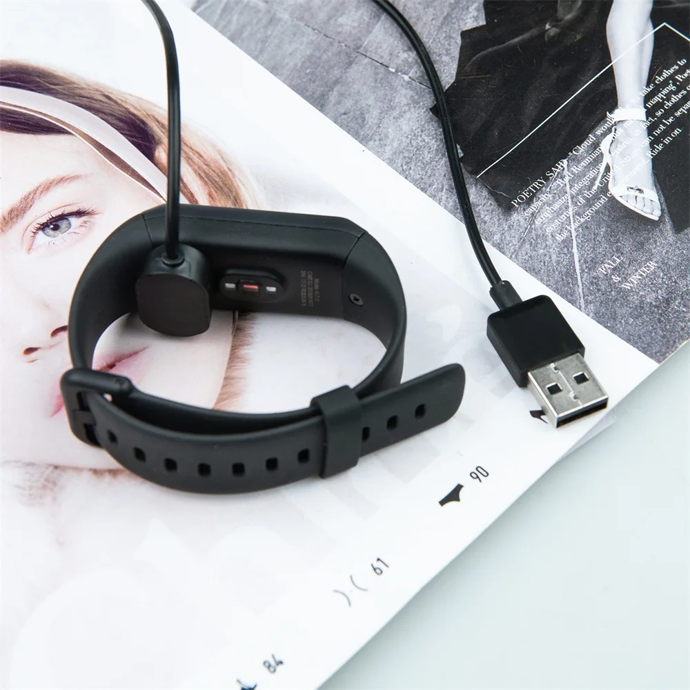 Новое поступление 1 м Смарт часы usb Зарядка Док-станция зарядное устройство кабель для Xiaomi Huami Amazfit Band 2 COR 2 часы зарядное устройство спортивные часы