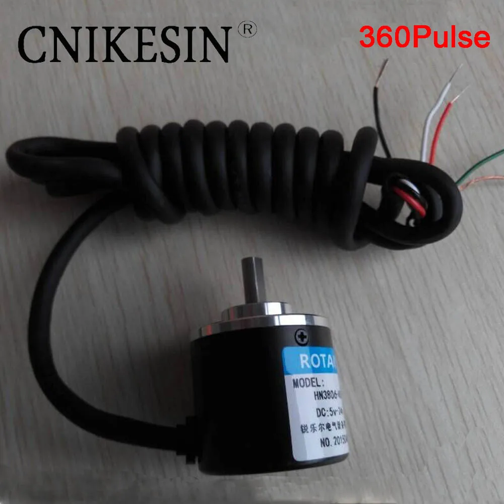 

CNIKESIN High quality Incremental Photoelectric Rotary Encoder 360 pulse 360P/R original Encoder Rotary