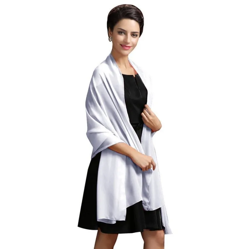 

2019 Summer Solid Chiffon Women Scarf Ladies Shawl Wrap Stole Scarves Hijab Scarf