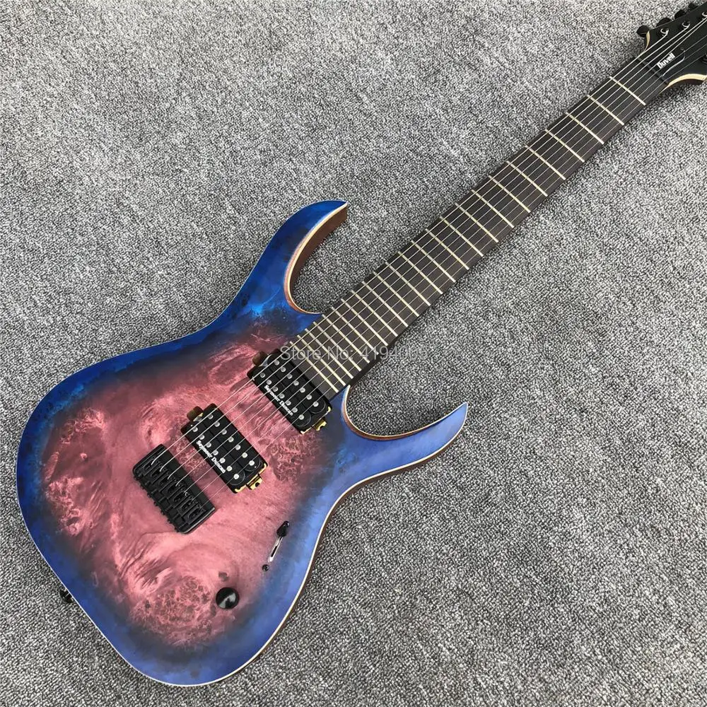 

Matt Finished Mayones 6 or 7 strings Duell QATSI Electric Guitar New arrival Ebony fretboard Quilted Maple Top Free Shipping
