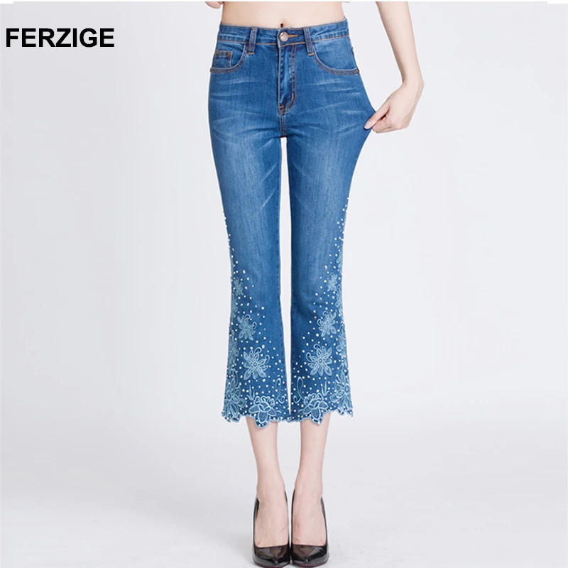 bell bottom ankle pants