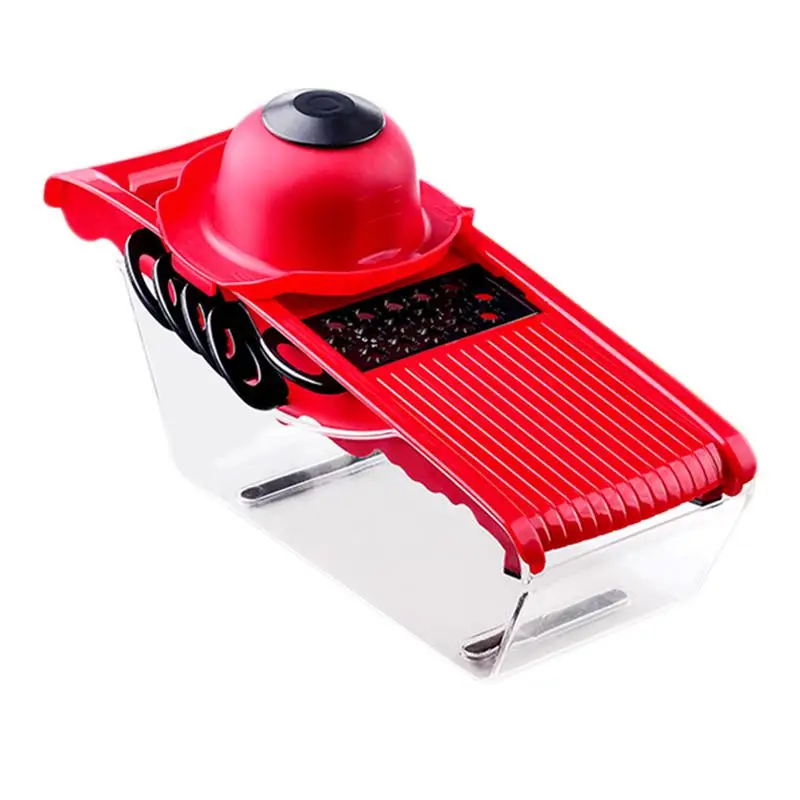 Multifunction Peeler Grater Vegetables Cutter Tool Veggie Chopper Friut Salad Shredder With Storage Box Hand Protector