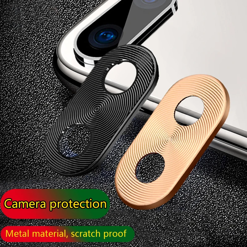 

Metal Camera Lens Protector Film for iPhone 7 8 Anti-scratch Camera Protective Ring for iPhone 7 plus 8 plus 360 Full Protection