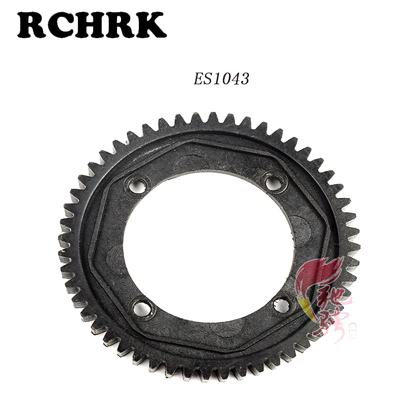 

ES1043 Middle differential main gear 52T Suitable for RC car 1/10 VKAR vika short truck parts PRO version of the metal version