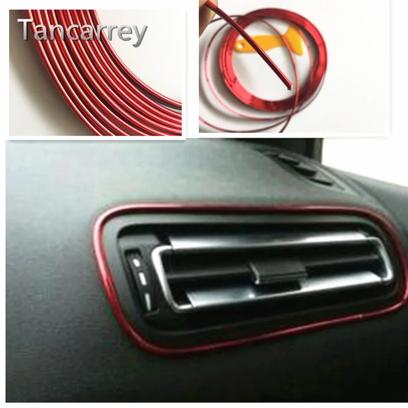 Us 6 29 10 Off 5m Interior Decoration Strip Car Styling Sticker For Toyota Corolla 2005 Honda Civic 2013 2012 Ford Focus Kia Toyota Accessories In