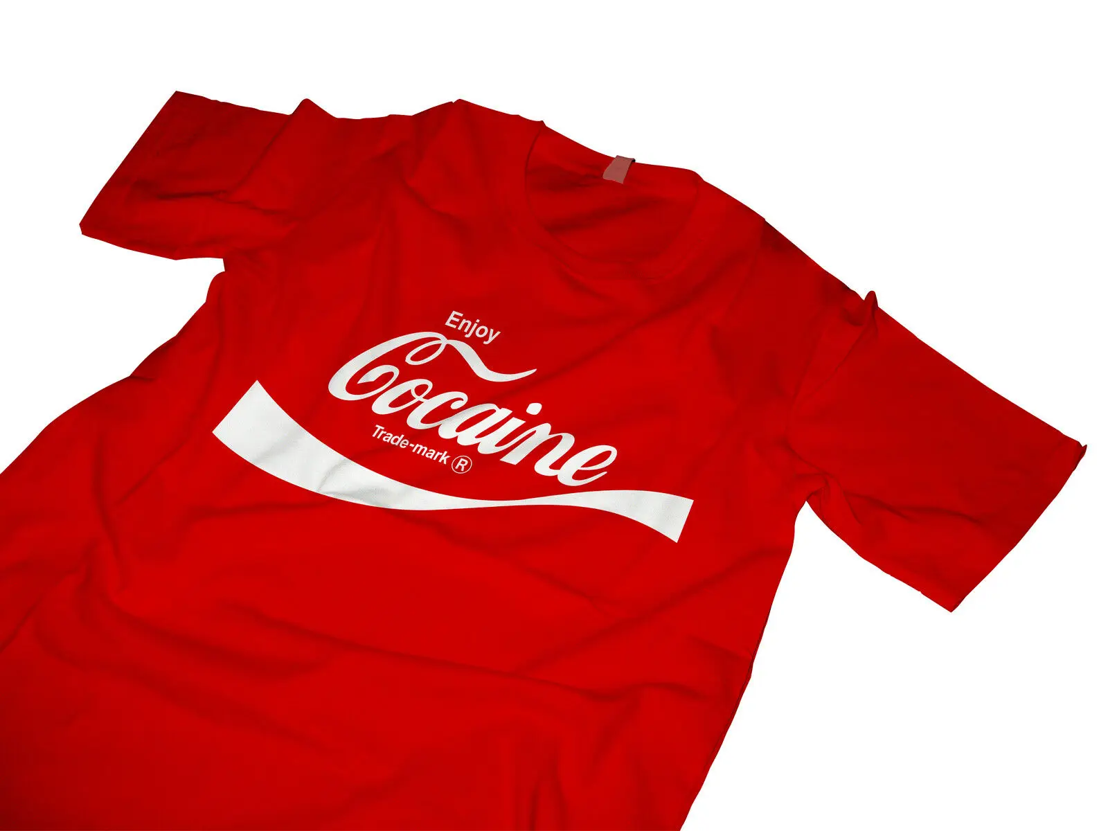 Enjoy Cocaine T Shirt Coke Tshirt Tees 