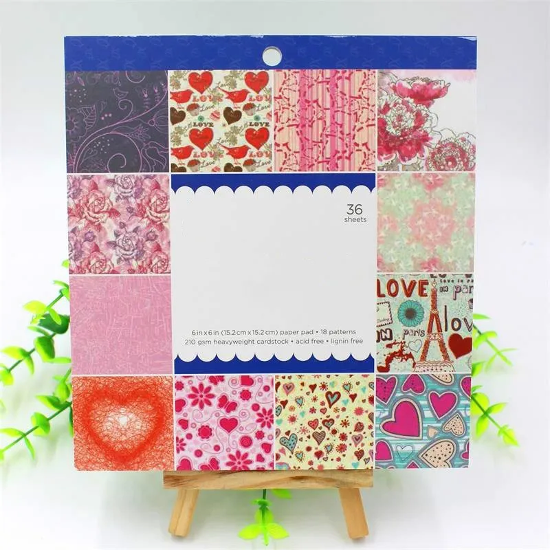 Buy YPP CRAFT 6'' Acid Free Sweet Heart Pattern