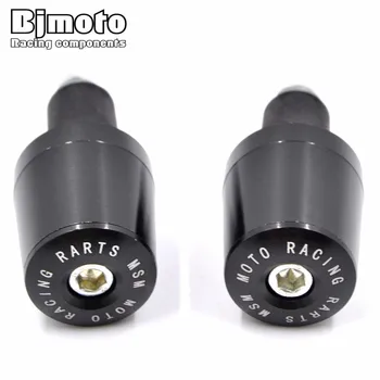 

BJMOTO 6 Colors For Options 7/8" CNC Universal Motorcycle Handlebar Grip Ends Weights Anti Vibration Silder Plug