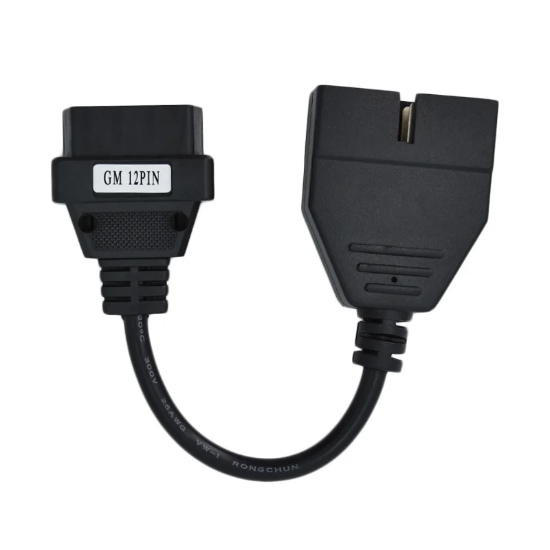 VAZ OBD2 адаптер 12pin к obd1 obd2 разъем для GM ваз для daewoo matiz 12 PIN OBDII кабель газ 12PIN