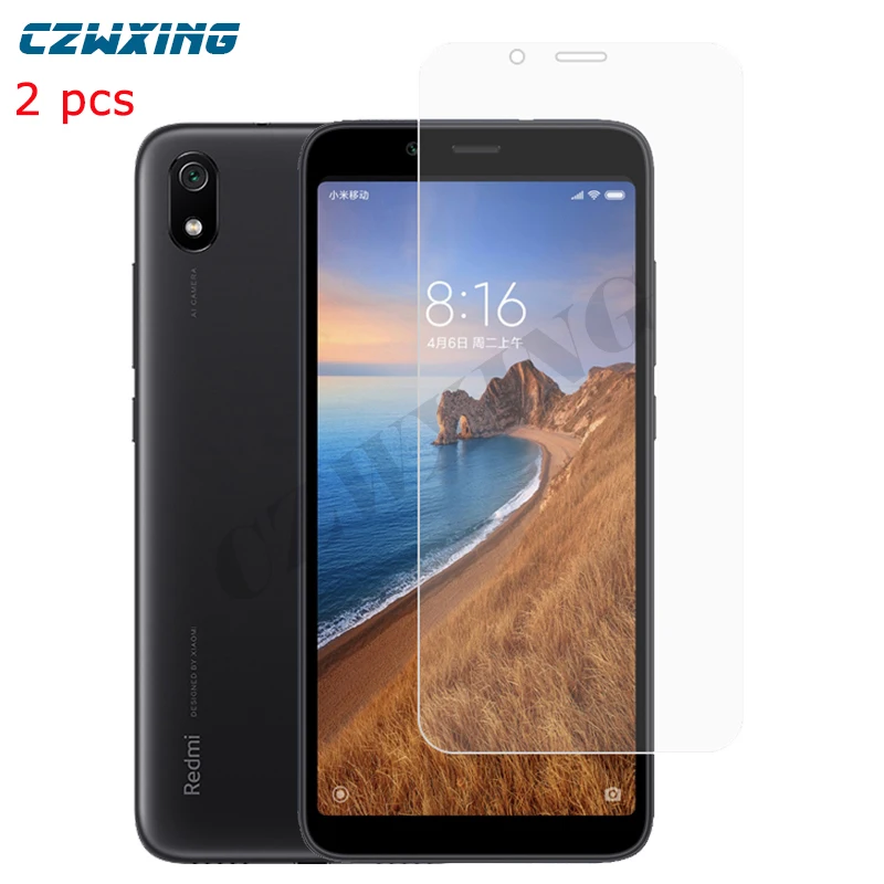 

2 Pcs Tempered Glass Xiaomi Redmi 7A Tempered Glass Redmi 7A Screen Protector For Xiaomi Redmi 7A 7 A Redmi7A