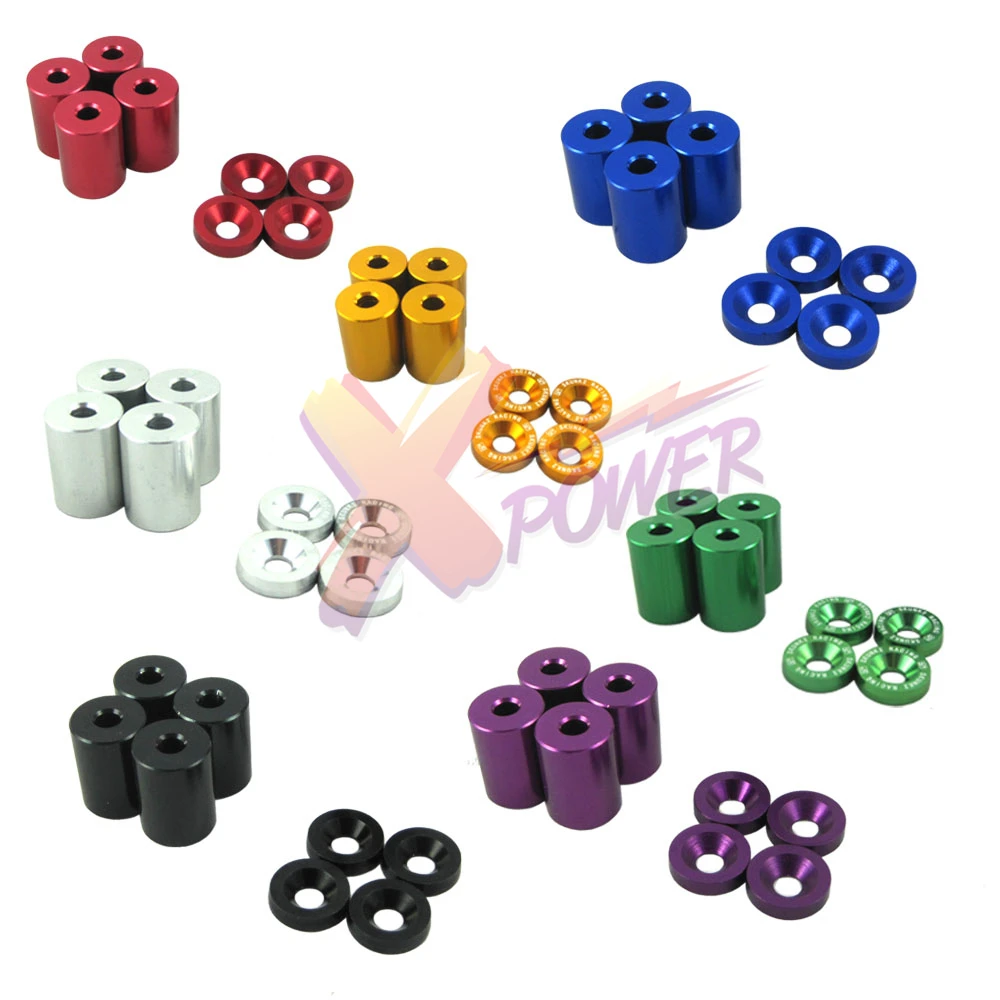 Xpower 1" HOOD VENT SPACER SPACERS KITS FOR TURBO ENGINE ALL MOTOR SWAP