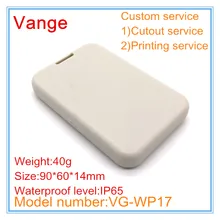 2 шт./лот ручной водонепроницаемый чехол ABS IP65 пластиковый корпус diy для устройства дистанционного управления 90*60*14 мм