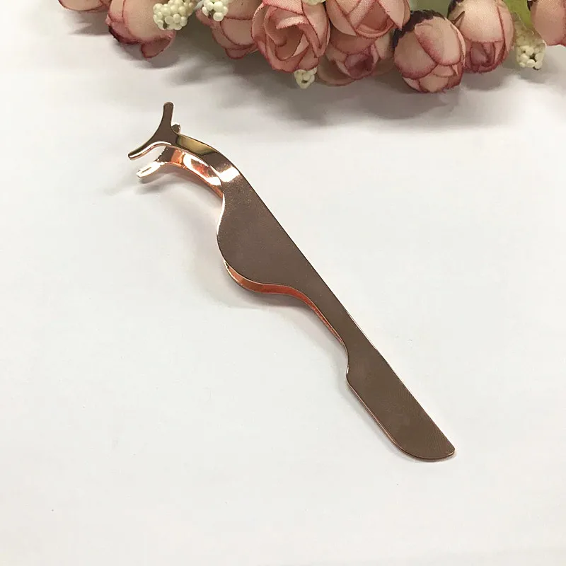 

Seashine Eyelash Tweezers Stainless Steel Make Up Tools False Eyelash Tweezer Strip Eyelashes Applicator 1 Piece