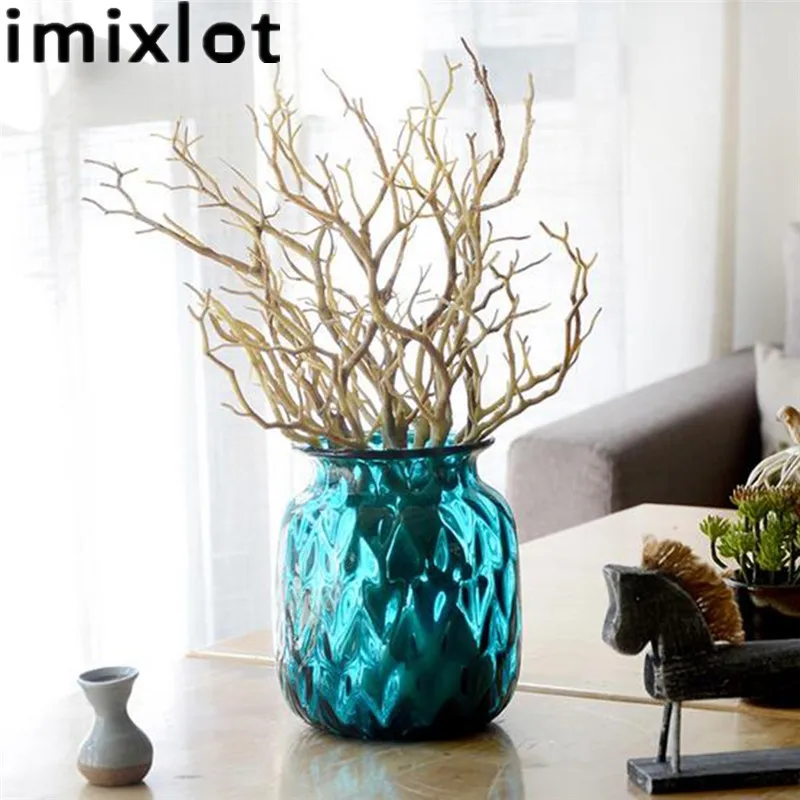 

Imixlot 2 Pcs Artificial Big Plastic Dried Branches Craft Floristry Wedding Decoration Flower Vine Home Supplies