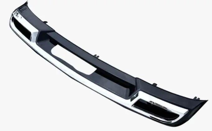 

2012-2018 for Volkswagen sharan rear lip bumper trim panel after surrounded by the guide plate bright bar the double exhaust