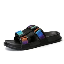 Обувь с отверстиями; мужские сандалии из натуральной кожи; Мужские сабо; Sandalias Hombre Sandles Sandalet; сезон лето; Croc Sandali; Новинка года