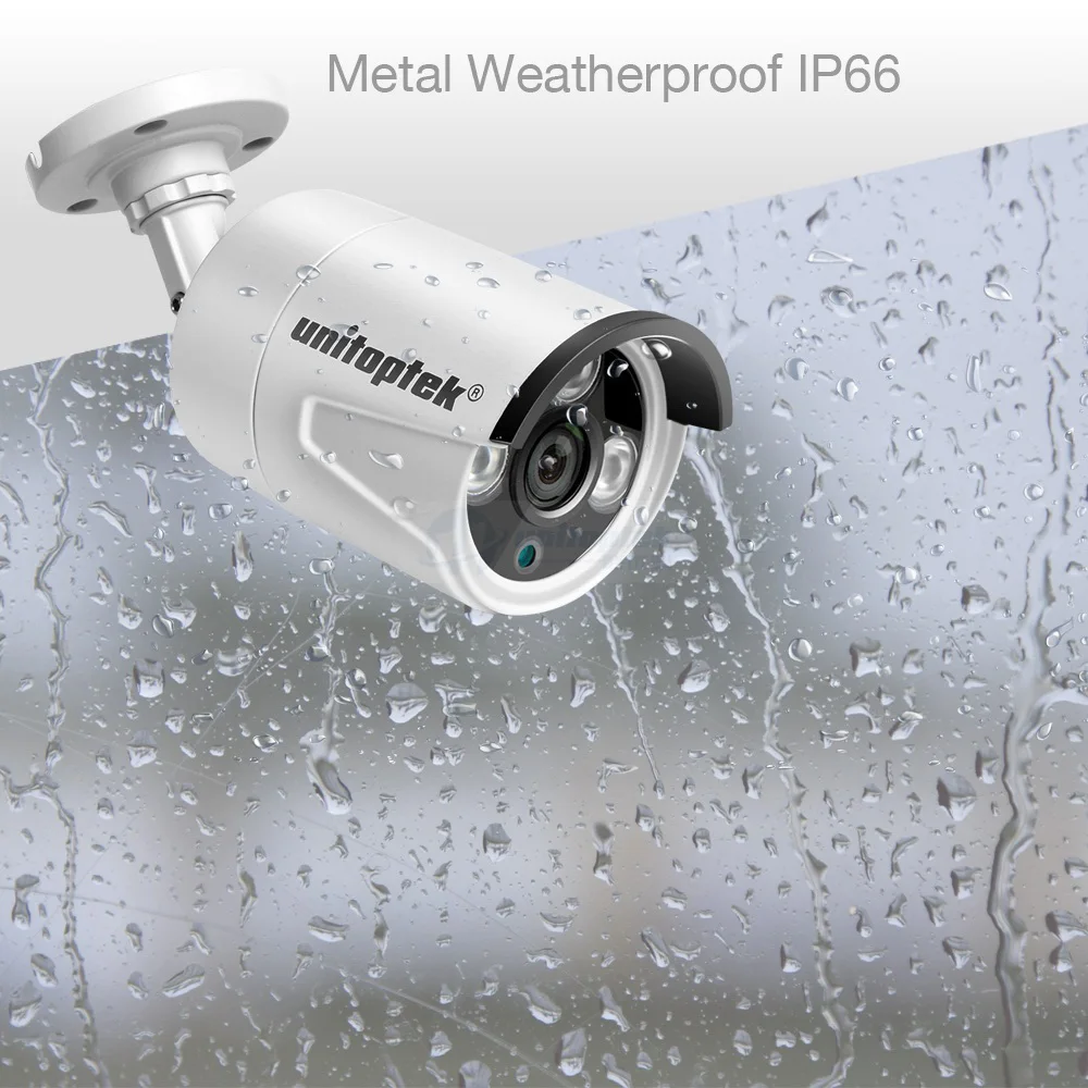  4Ch AHD CCTV Camera Waterproof Security System Kit 4 x 1080P 2.0MP Security Cameras IR NightVision  - 32845457693