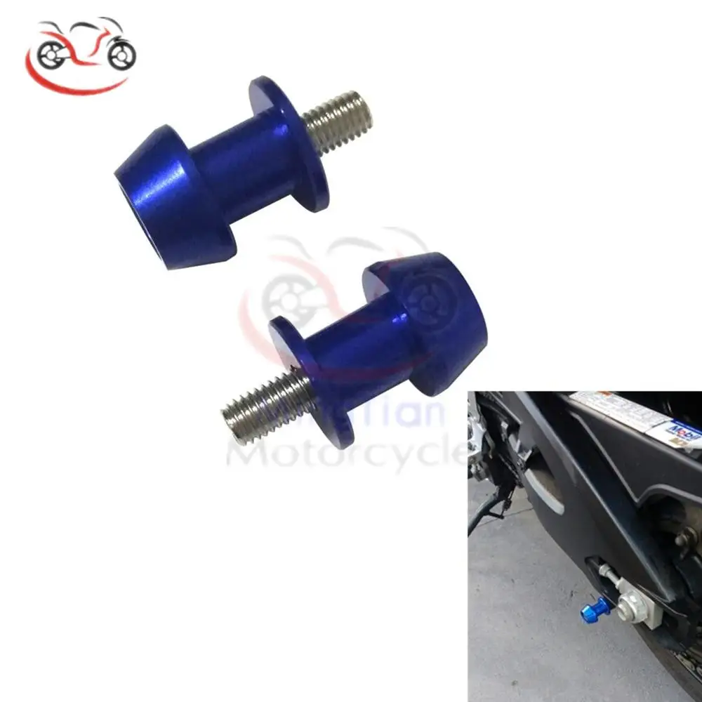 

8MM CNC Swingarm Spools Slider M8 Stand Screws Bolts for Suzuki GSX-R GSXR 600/750/1000 GSX1300R Hayabusa Katana 650 750 SV650/S