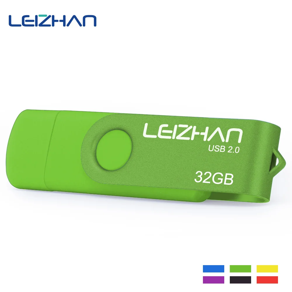 LEIZHAN 128 ГБ Микро флеш накопитель USB 64Гб флэш 32GB Android U диск 16 Гб планшет 8 внутренней